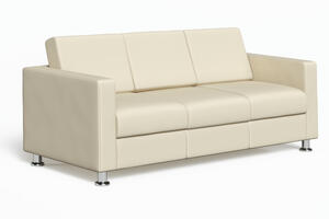 Диван трехместный Chairman СИМПЛ Экокожа Euroline 1131 (Зеленый) 1920х830х830