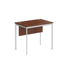 Офисная мебель Имаго-С Стол прямой с фронтальной панелью СП-1.1SD Орех французский/Белый 900х600х755