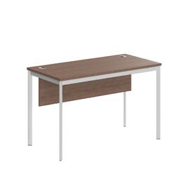 Офисная мебель Имаго-С Стол прямой с фронтальной панелью СП-2.1SD Ясень Шимо/Белый 1200х600х755