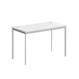 Офисная мебель Имаго-С Стол прямой СП-2.1S Белый/Алюминий 1200х600х755