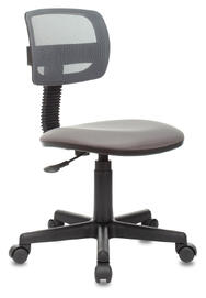 Кресло детское Бюрократ CH-299NX Сиденье ткань 15-48 серая/спинка сетка TW-04 серая