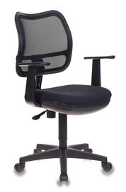 Офисное кресло Бюрократ CH-797AXSN Сидение ткань 26-28 черная/спинка сетка TW-01 черная