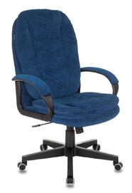 Кресло руководителя Бюрократ CH-868N Ткань Fabric темно-синий Velvet 29