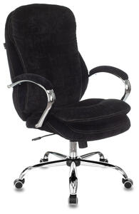 Кресло руководителя Бюрократ T-9950 SL Ткань Fabric серая Alfa 44