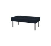 Банкетка БИЗНЕС Bu-p2 Экокожа Ecotex 3001 (черная) 1220х620х450