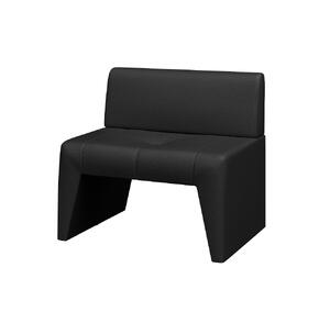 Модуль угловой КИТ Kit-C Экокожа Ecotex 3001 (черная) 570х570х750