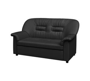 Кресло мягкое раскладное ПРЕМЬЕР P1-r Экокожа Ecotex 3001 (черная) 1200х900х900