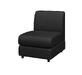 Модуль одноместный МАТРИКС M1 Экокожа Ecotex 3001 (черная) 660х800х855