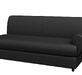 Модуль трехместный левый МАТРИКС M3L-1 Экокожа Ecotex 3001 (черная) 1860х800х855