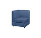 Модуль угловой МАТРИКС MC Экокожа Ecotex 3001 (черная) 800х800х855