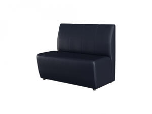 Модуль двухместный БЕЛЛИС Bel2 Экокожа Ecotex 3001 (черная) 1200х700х960