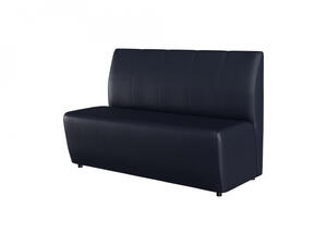 Модуль двухместный БЕЛЛИС Bel2 Экокожа Ecotex 3001 (черная) 1200х700х960