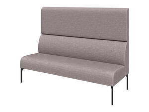 Модуль двухместный высокий левый БРИДЖ Brd2HL Рогожка Sweet grey серый 1225х710х1350