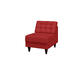 Модуль одноместный КОСМО Kos1 Экокожа Ecotex 3001 (черная) 650х870х820