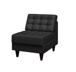 Модуль двухместный КОСМО Kos2 Экокожа Ecotex 3001 (черная) 1300х870х820