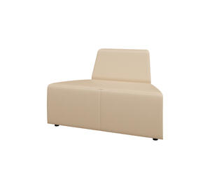 Модуль одноместный ОРИГАМИ Or-2L Экокожа Ecotex 3025 (бежевая) 1370х705х845