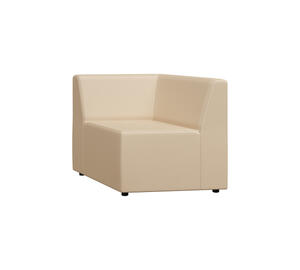 Модуль одноместный ОРИГАМИ Or-2L Экокожа Ecotex 3025 (бежевая) 1370х705х845