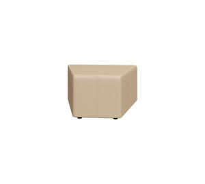 Модуль одноместный ОРИГАМИ Or-2L Экокожа Ecotex 3025 (бежевая) 1370х705х845