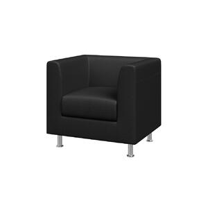 Модуль двухместный ДОМИНО Dm2 Экокожа Ecotex 3001 (черная) 1000х620х710