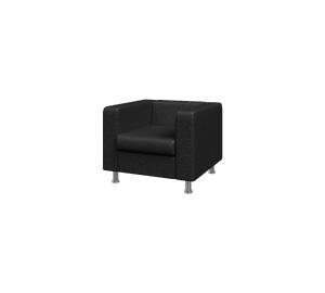 Диван трехместный АЛЕКТО ALE3 Экокожа Ecotex 3028 (бежевая) 1760х830х700