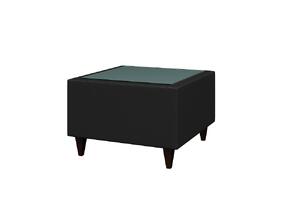 Модуль двухместный КОСМО Kos2 Экокожа Ecotex 3001 (черная) 1300х870х820