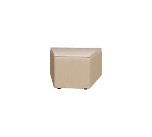 Модуль одноместный ОРИГАМИ Or-2L Экокожа Ecotex 3025 (бежевая) 1370х705х845