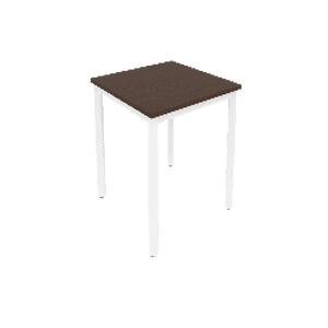Офисная мебель Slim system Стол письменный на металлокаркасе С.СП-1.1 Венге Цаво/Антрацит 600x600x750
