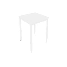 Офисная мебель Slim system Стол письменный на металлокаркасе С.СП-1.1 Белый/Белый 600x600x750