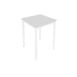 Офисная мебель Slim system Стол письменный на металлокаркасе С.СП-1.1 Серый/Белый 600x600x750