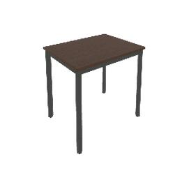 Офисная мебель Slim system Стол письменный на металлокаркасе С.СП-2.1 Венге Цаво/Антрацит 780x600x750