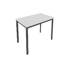 Офисная мебель Slim system Стол письменный на металлокаркасе С.СП-3.1 Серый/Антрацит 980x600x750