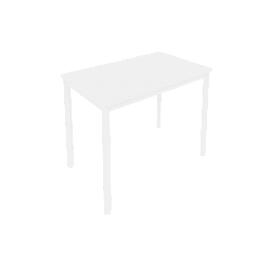 Офисная мебель Slim system Стол письменный на металлокаркасе С.СП-3.1 Белый/Белый 980x600x750