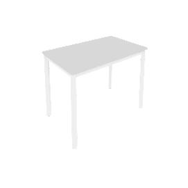 Офисная мебель Slim system Стол письменный на металлокаркасе С.СП-3.1 Серый/Белый 980x600x750