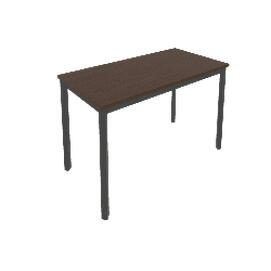 Офисная мебель Slim system Стол письменный на металлокаркасе С.СП-4.1 Венге Цаво/Антрацит 1180x600x750