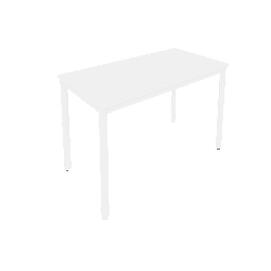 Офисная мебель Slim system Стол письменный на металлокаркасе С.СП-4.1 Белый/Белый 1180x600x750
