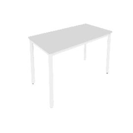 Офисная мебель Slim system Стол письменный на металлокаркасе С.СП-4.1 Серый/Белый 1180x600x750