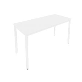 Офисная мебель Slim system Стол письменный на металлокаркасе С.СП-5.1 Белый/Белый 1380x600x750
