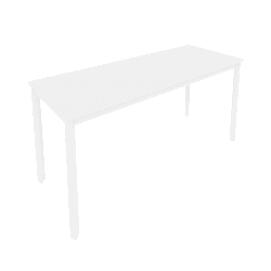 Офисная мебель Slim system Стол письменный на металлокаркасе С.СП-6.1 Белый/Белый 1580x600x750