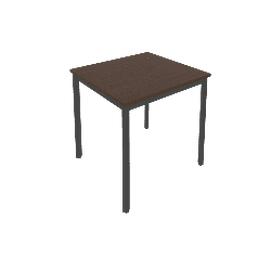 Офисная мебель Slim system Стол письменный на металлокаркасе С.СП-2 Венге Цаво/Антрацит 780x720x750