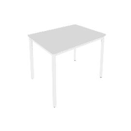 Офисная мебель Slim system Стол письменный на металлокаркасе С.СП-3 Серый/Белый 980x720x750