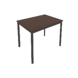 Офисная мебель Slim system Стол письменный на металлокаркасе С.СП-3 Венге Цаво/Антрацит 980x720x750