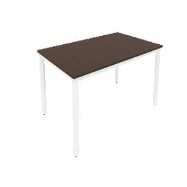 Офисная мебель Slim system Стол письменный на металлокаркасе С.СП-4 Венге Цаво/Белый 1180x720x750