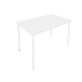 Офисная мебель Slim system Стол письменный на металлокаркасе С.СП-4 Белый/Белый 1180x720x750