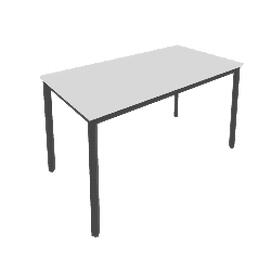 Офисная мебель Slim system Стол письменный на металлокаркасе С.СП-5 Серый/Антрацит 1380x720x750