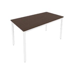 Офисная мебель Slim system Стол письменный на металлокаркасе С.СП-5 Венге Цаво/Белый 1380x720x750