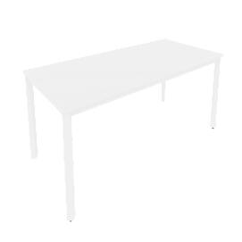 Офисная мебель Slim system Стол письменный на металлокаркасе С.СП-6 Белый/Белый 1580x720x750