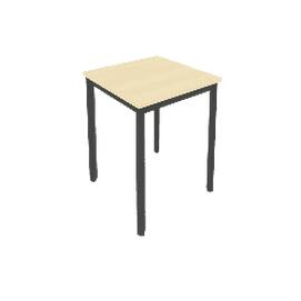 Офисная мебель Slim system Стол письменный на металлокаркасе С.СП-1.1 Клён/Антрацит 600x600x750