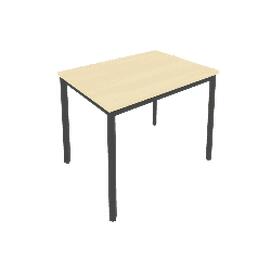 Офисная мебель Slim system Стол письменный на металлокаркасе С.СП-3 Клён/Антрацит 980x720x750