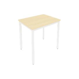 Офисная мебель Slim system Стол письменный на металлокаркасе С.СП-2.1 Клён/Белый 780x600x750
