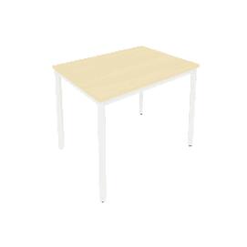 Офисная мебель Slim system Стол письменный на металлокаркасе С.СП-3 Клён/Белый 980x720x750